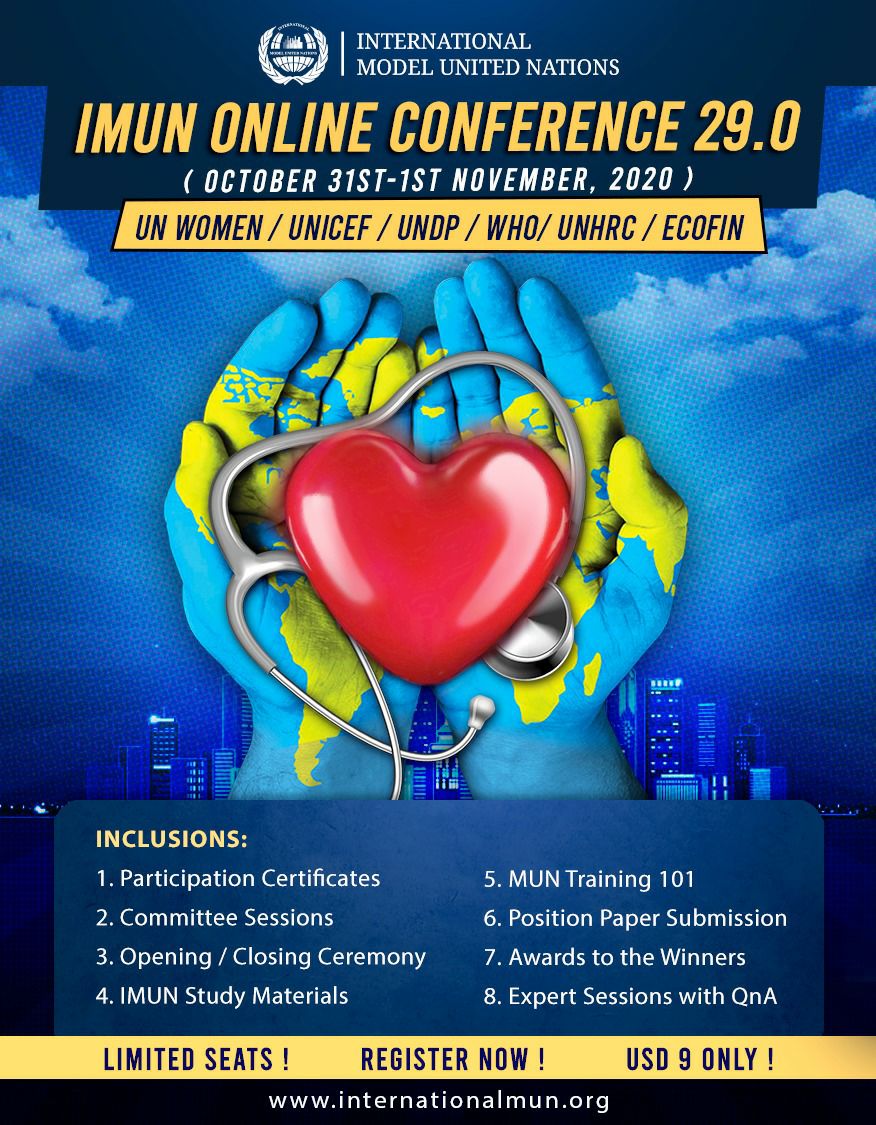 _nanaaj's tweet photo. #imun2020 #UN #whereyourvoicematters 
Join us on 31st October and 1st November for an exciting experience🤩❤❤ https://t.co/onQbfQCOGi