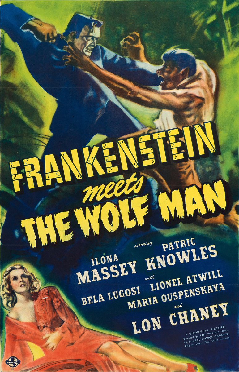 kyjablue's tweet photo. Made some soup, and now back to my #UniversalClassicHorror marathon! Frankenstein Meets the Wild Man! #HappyHalloween https://t.co/VauHhBfZfE