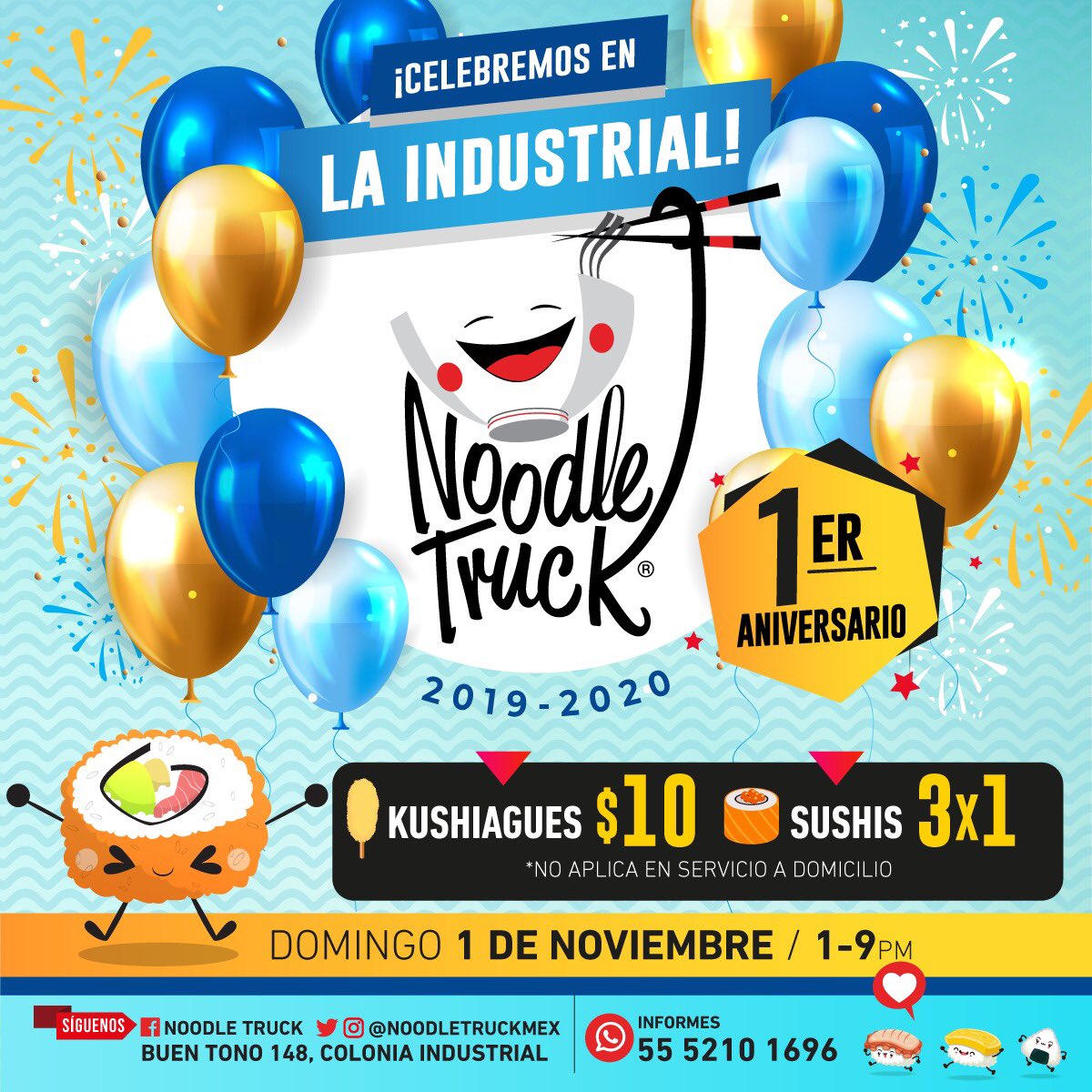 Ha sido un largo, intermitente y emocionante camino de 7 años en donde hemos pasado de todo: desde ir a festivales en medio de un volcán, hasta sobrevivir a esta inesperada pandemia mundial.
¡Celebremos nuestro 1er aniversario en la Colonia Industrial! facebook.com/61322394207196…