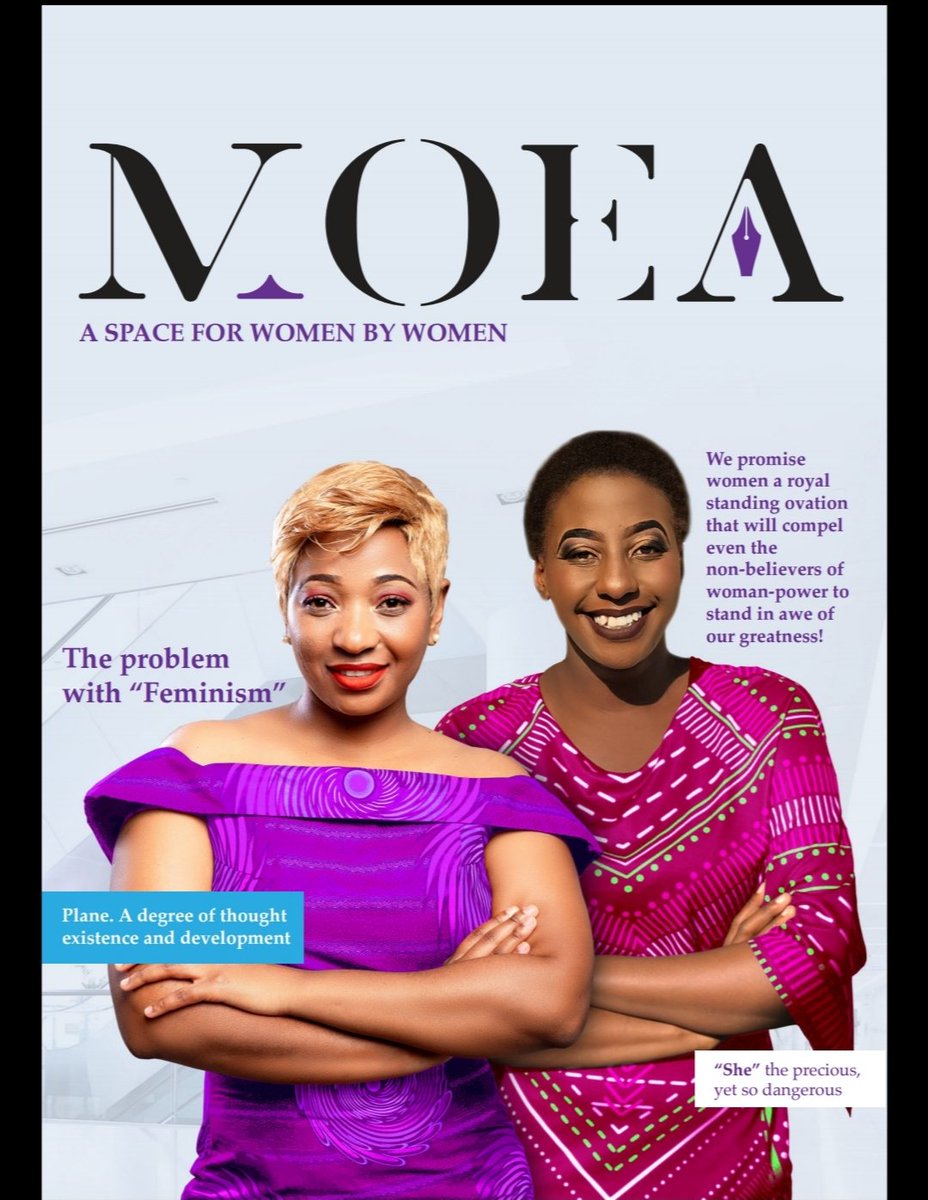 Do people ever review magazines?Well, here's my mini review of the MOEA Magazine by  @samkebusiness &  @tsonga_mukololoCATCH: Written by women Who best to tell you about women than women themselves?Who must read: EVERYONELOOK: Bold, classy, colourful. Beautiful