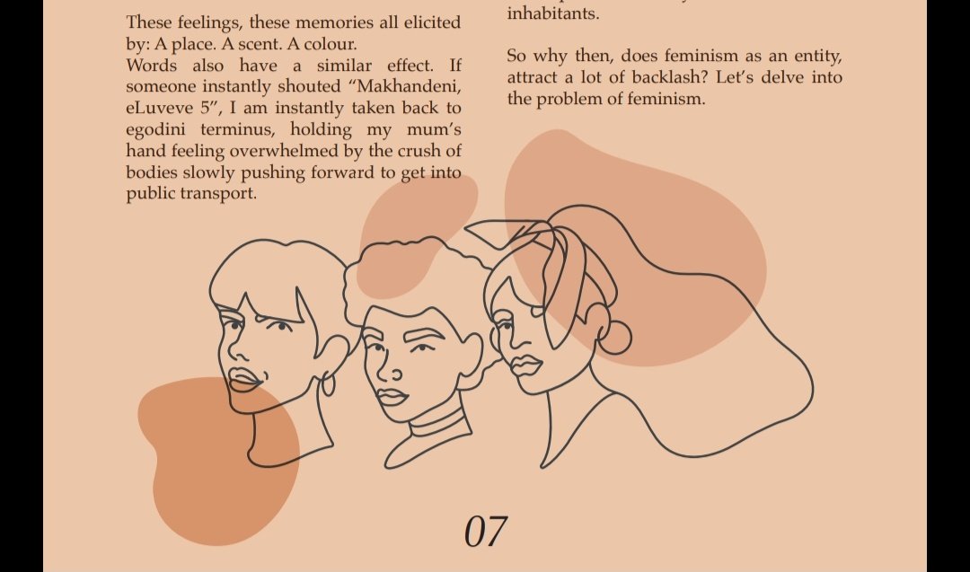 By BESSIE OSHINOWOThis one must be read by EVERYONE urgently!She defines FEMINISM "The 'problem' with feminism is not feminism in itself""Feminism aims to fight the injustice behind all these negative experiences & create an equitable society for its female inhabitants"