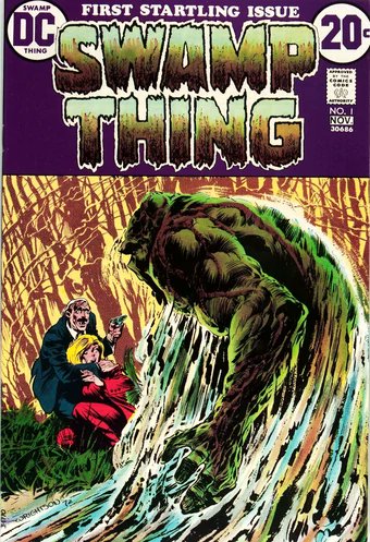 Swamp Thing was a a cult character at DC, created for a one shot horror story in house of secrets the one shot was reworked into an ongoing series changing the name of the character from Alex Olsen to Alec Holland and moving the time frame.