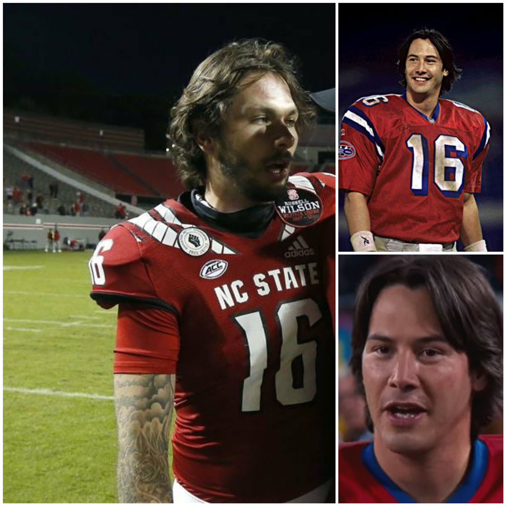 blueoakpm's tweet photo. @statefansnation Shane Falco from the Replacements is our QB https://t.co/Yjbemg34DF