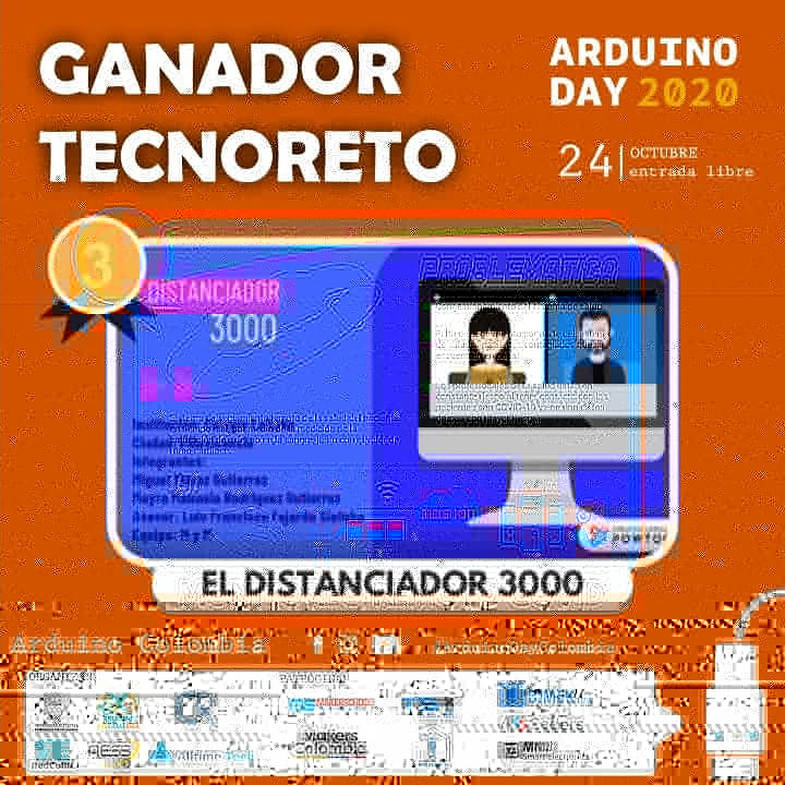 ArduinoColombia's tweet image. ¡Conoce a los ganadores del Tecnoreto de Arduino!
Desliza y conoce estos grandiosos proyectos que con mucho esfuerzo quisieron solucionar un problema traído por la pandemia.
.
.
.
Síguenos en redes sociales
Facebook: Arduino Colombia
Instagram: @arduinocolombia