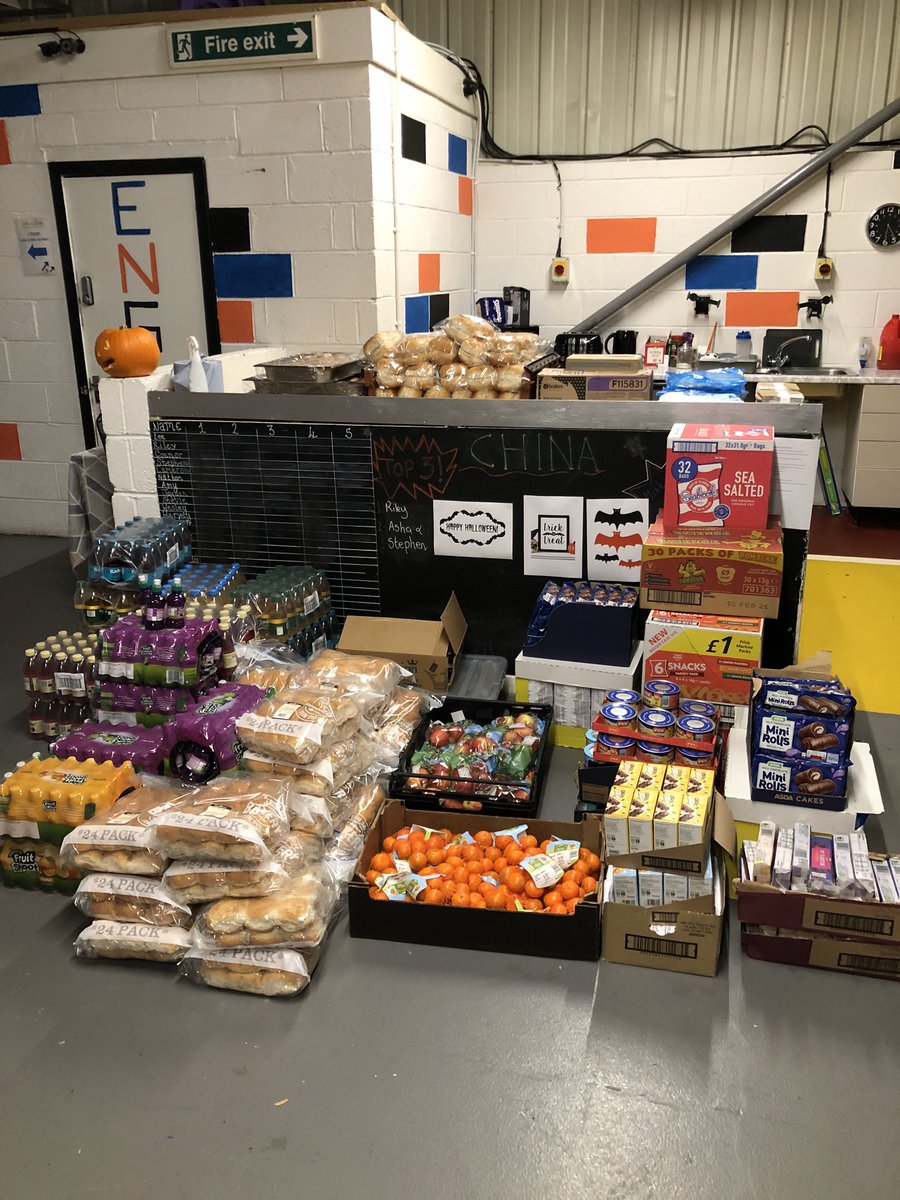 engage4all's tweet photo. Stocked up and ready for Monday’s Free School Meals deliveries. No child will go hungry during half term. Check out our FB page for more info #ENGAGE #ENGAGEintheCommunity #FSM #Communityspirit https://t.co/3voDr29sqb