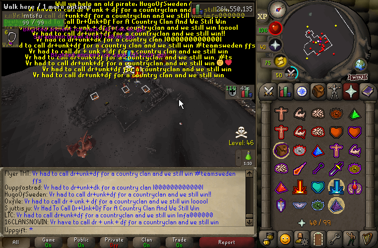 TeamSweden_RS's tweet photo. Our late night squad forced @OSRS_VR to call the entire alliance in their OWN timezone today. Even with 4 clans by their side they couldn`t clear us. Gf @DivineForces @OSRS_VR @UNK @DR 🇸🇪 https://t.co/icbPIT0yJo