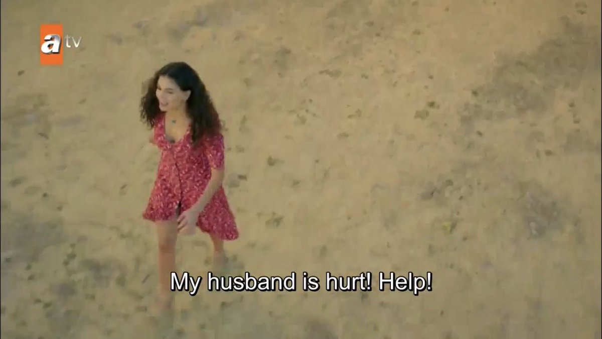 please when her voice broke when she realized there was no one in the village my heart is breaking  #Hercai