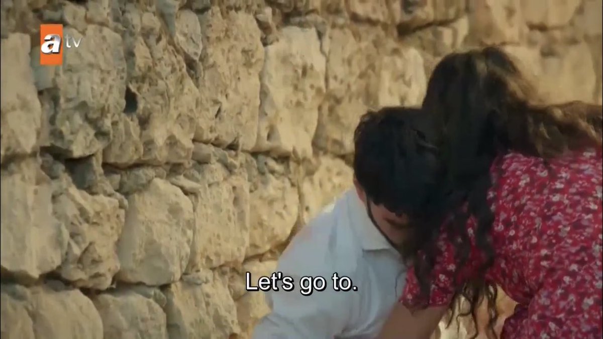 thinking about how her back is gonna hurt from carrying him around like that, but she doesn’t care she’d carry him for a thousand more miles  #Hercai  #ReyMir