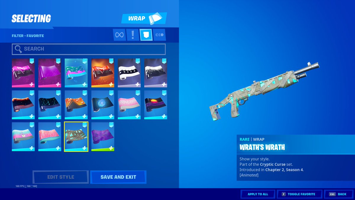 Torusiii's tweet photo. What the NEW WRAP looks like #fortnite #freewrap https://t.co/agONJBKJnl