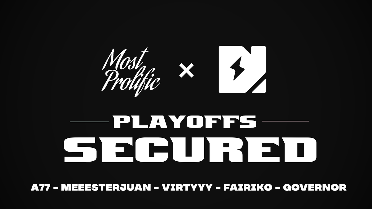 Top 16 secured for the squad! First B03 of the playoffs tonight @nerdstgamers