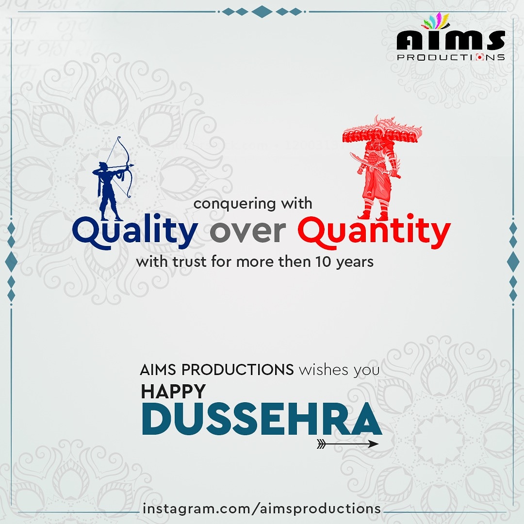 AIMSProductions's tweet photo. We wish everyone a Happy Dussehra.

#creativeagency #creativeagencyindelhi #dussehra2020 #dussehraspecial #dussehra2020special #brandingstretegies #branding #promotionservices #promotion #socialmediacreative https://t.co/RpM7cJHMxe