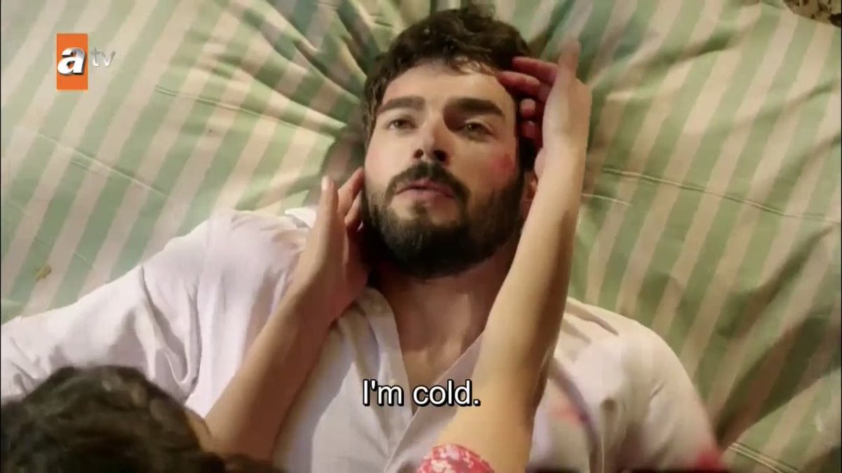 she’s constantly reassuring him that he’ll be okay that she’s there she’s giving him hope  #Hercai  #ReyMir