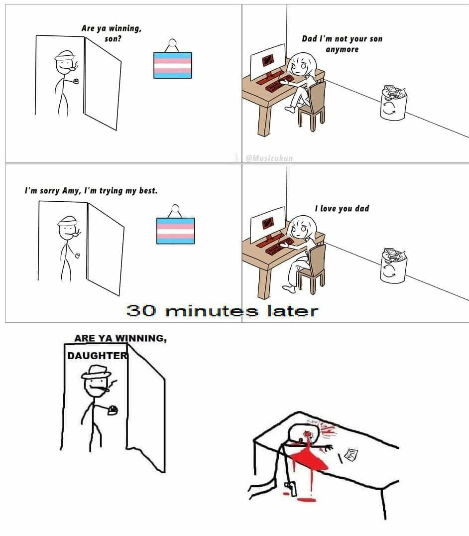 TruePodcast2's tweet image. #TransWomenareWomen #trans #LGBT Got This SHOT In your HEAD little stupid soyboys