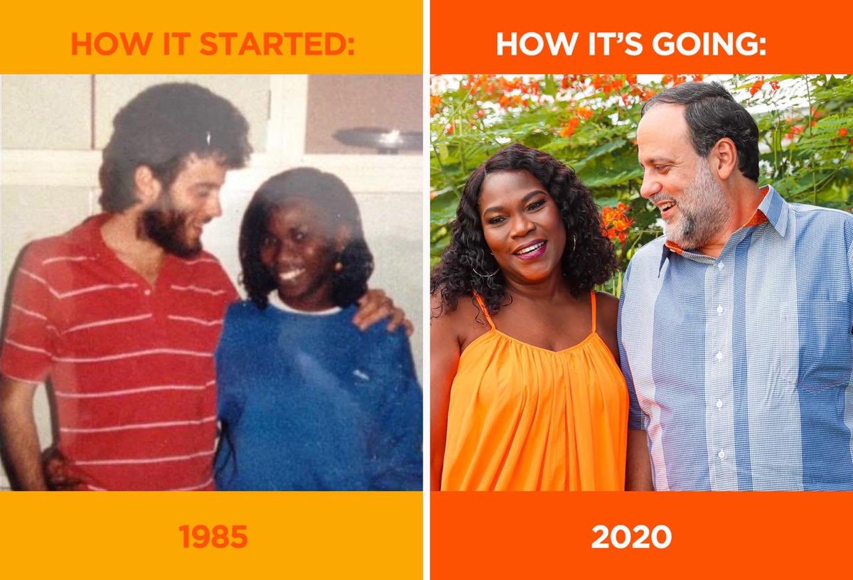 #HowItStarted vs.  #HowItsGoing 
36 years and counting @sangolding ❤️