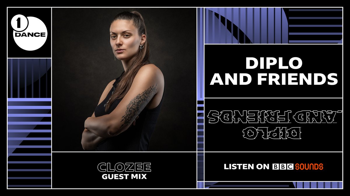 ๐ We continue with the atmospheric sounds of the amazing @CloZeeOfficial, in the mix for @Diplo and Friends! #R1Dance
๐ https://t.co/kHdml6Xnf1
She's got...
@Robotaki
@mura_masa_
@TroyBoiMusic
@romeinsilver
@IvyLab_ and more ๐ฅ๐ฅ๐ฅ in the next hour! https://t.co/Yorprc6Ydo