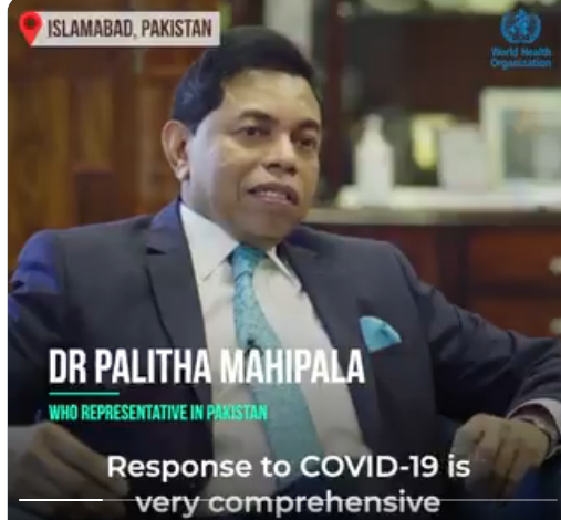 @WHO පකිස්තානය #covid19 #coronavirus වසන්ඝ්තයට මුහුණ දීම @PakistaninSL @OfficialPSTDC #srilanka @WHOSriLanka https://t.co/npSOBCSUao