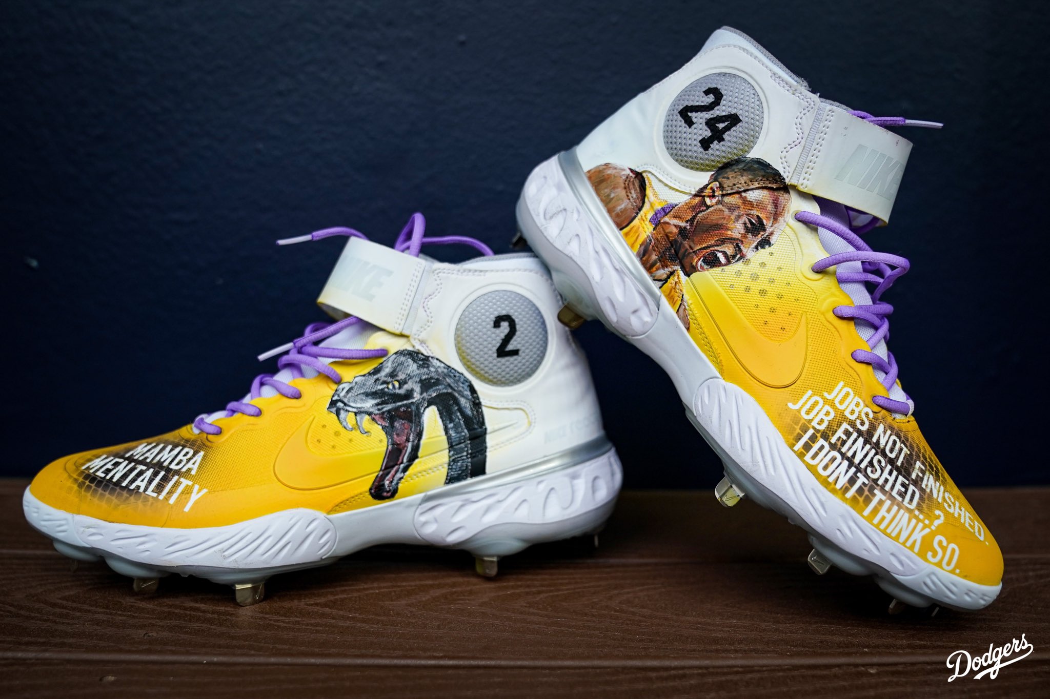 custom kobe cleats
