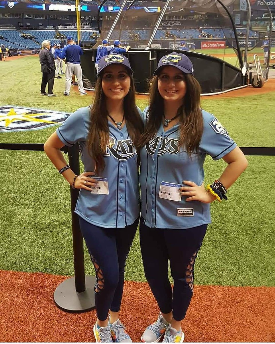 TBRaysTwins's tweet photo. Have we mentioned how PROUD we are to work for & be diehard fans of such an AMAZING team & organization?! The organization that the rest of @MLB looks up to. Innovators & analytical geniuses. Let's show the world what we KNOW you're made of boys! #GORAYS!πβΎοΈπ₯ #RAYSUP #RESPECTTB https://t.co/2tC5KFEJpT