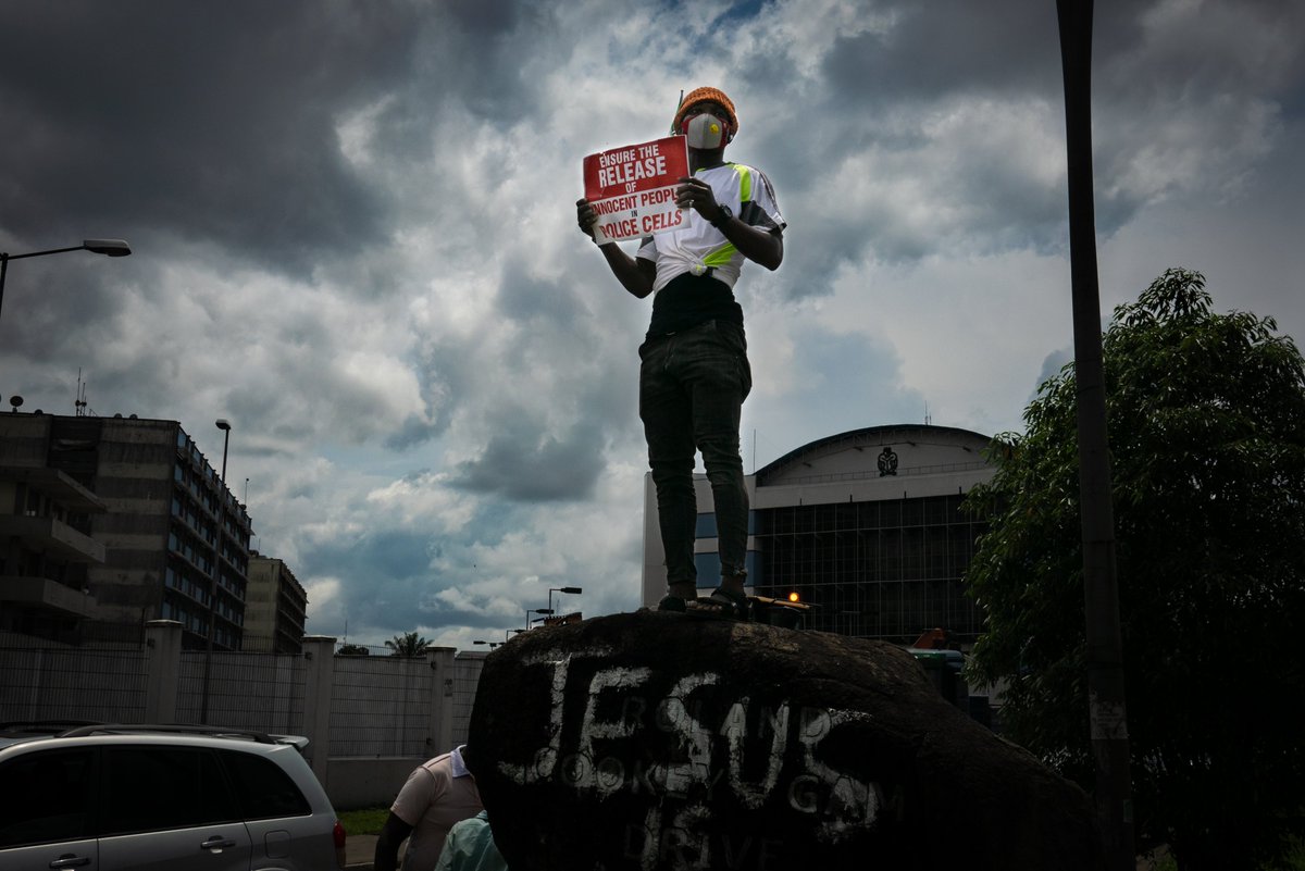 In #NigerianCities, 78% of people are aged 35 or under. Most live in 'informal settlements', at the centre of the city but the edge of the conversation. Now online and on the streets: making ourselves seen and heard. #AfricanVoices #UrbanStories #EndSARSNow