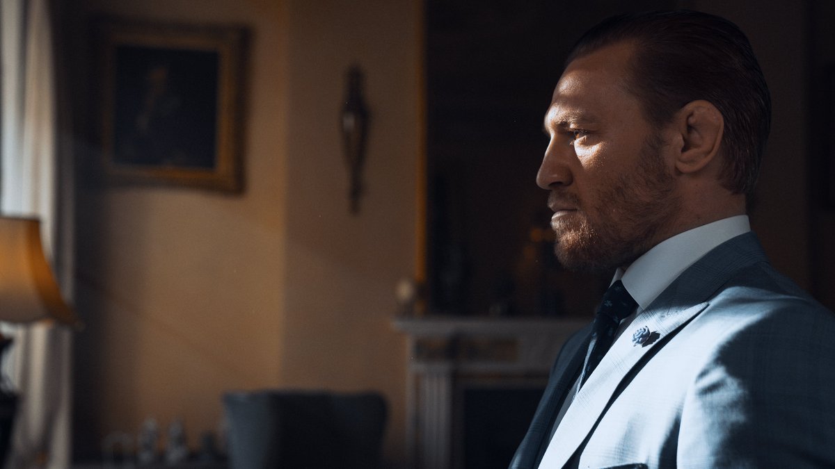 iLoveBlood's tweet photo. This week's @EditingRaw challenge image is a real cinematic portrait of Connor McGregor from @DavidGbd. Some real posh gangster vibes. #raweditingchallenge https://t.co/v11Tag8SLx