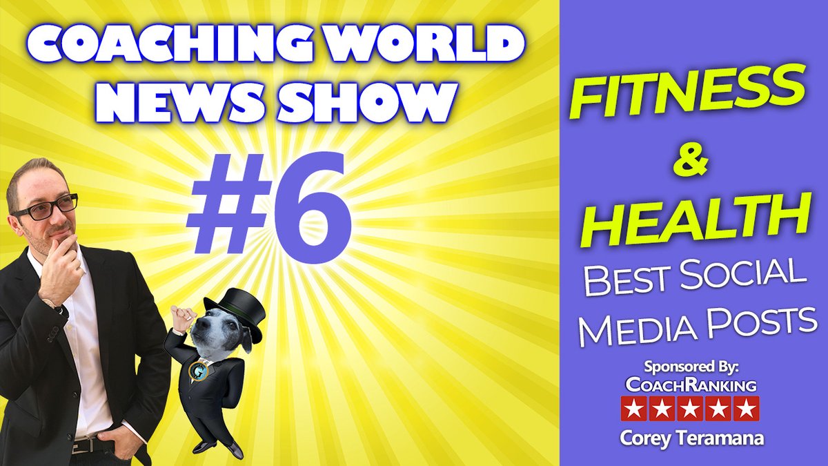SoYouThrive's tweet photo. Best Fitness and Health Coaching Social Media Posts on the Coaching World News Show... https://t.co/iGV8le5kH9 https://t.co/U7LP8UqLmL
