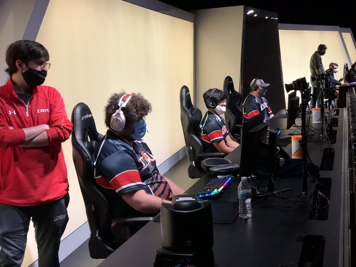 DBU_Esports's tweet photo. Our first ever in-person tournament is in the books! What an incredible experience, and a huge milestone for our team! #champions4christ
@DBUAthletics @EsportsStadium https://t.co/FBDlHlGT9Q