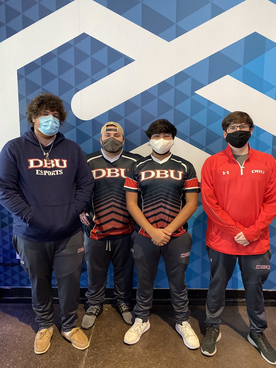 DBU_Esports's tweet photo. Our first ever in-person tournament is in the books! What an incredible experience, and a huge milestone for our team! #champions4christ
@DBUAthletics @EsportsStadium https://t.co/FBDlHlGT9Q