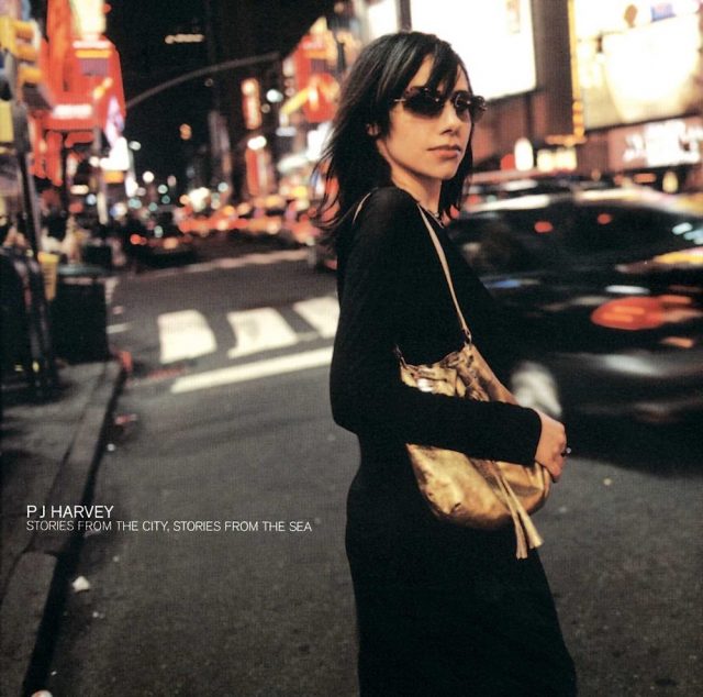 stereogum's tweet image. PJ Harvey's sharp, soul-stirring album 'Stories From The City, Stories From The Sea' came out 20 years ago today. A look back: bit.ly/3joUjbF