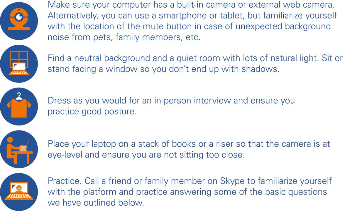 We understand that virtual interviews can introduce an additional element of stress to an already stressful situation. Our recruiters have put together some helpful tips from across the table to help you put your best foot forward 🙋🏻‍♀️🤳🏻 #interviewtips #stress
