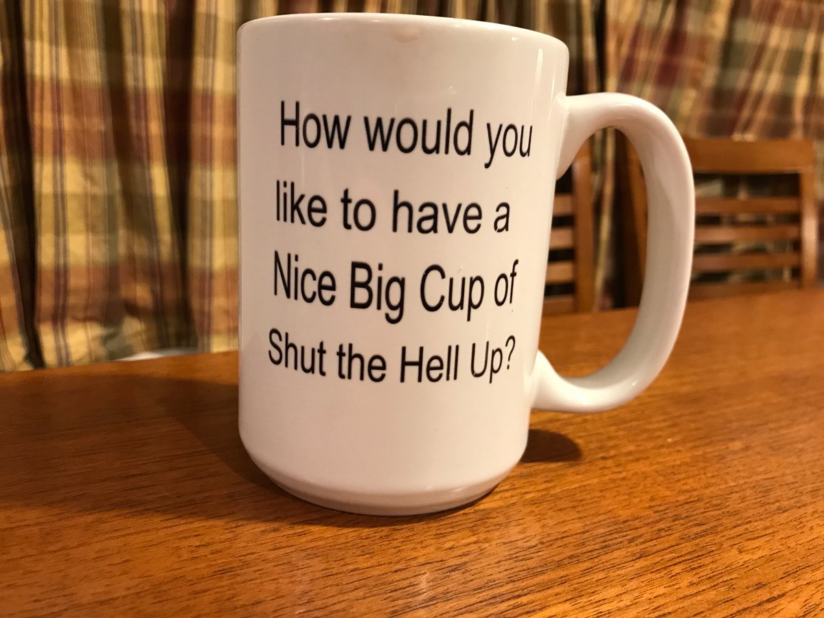 TheWanderingCo2's tweet photo. A former colleague of mine with whom I worked with at Merck pharmaceuticals, sent this to me because of some annoying team mates. But, someone else needs to see it😉😆😂
@realDonaldTrump 👈🏻
#shutup 
#VoteHimOut2020 
#COVID 
#Resistance 
#Biden 
#Democrats 
#Republicans https://t.co/KJqrtg2U1c