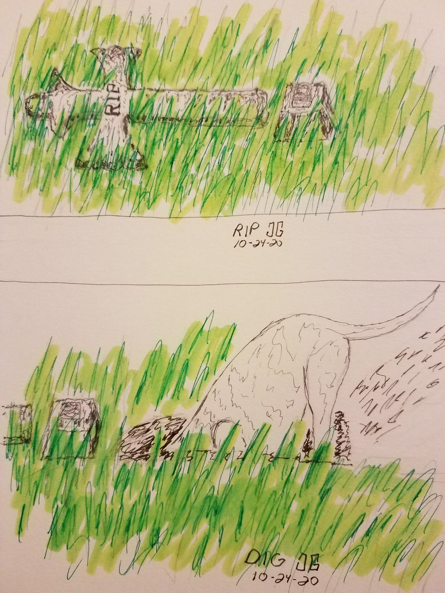 jodigrochal's tweet photo. #inktober #inktober2020 #RIP and #dig https://t.co/JKnQ33mkuK