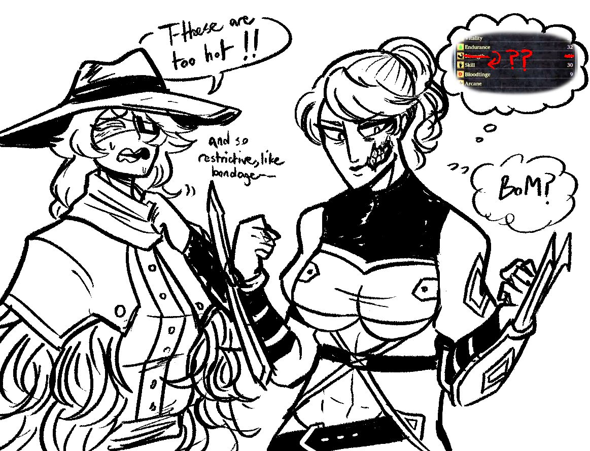 I forgot how long Shyv was around so I actually did a clothingswap between her and Rya once 