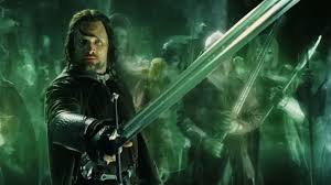 Aragorn also shows his ability to communicate with the Dead so he is also a Priest/King like all High Kings should be. He can use the Authority of the Ancestral Sword to do this. This is thoroughly PAGAN Mythos here...Part 9