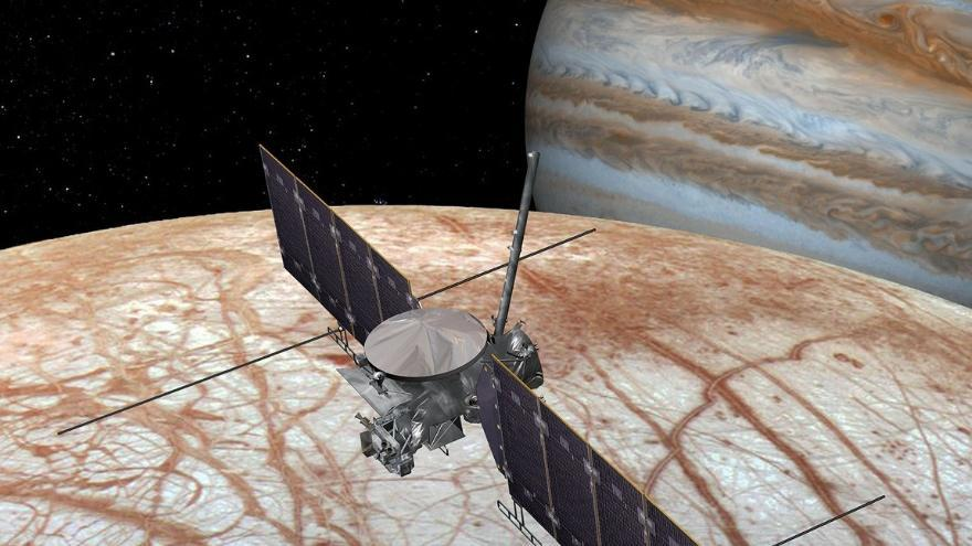 There is one such mission, the Europa Clipper, which is set to launch in 2024, with the primary objective of flying through the plumes and using special instruments to identify and better understand their chemistry. This mission would be able to pave the way for future... (24)