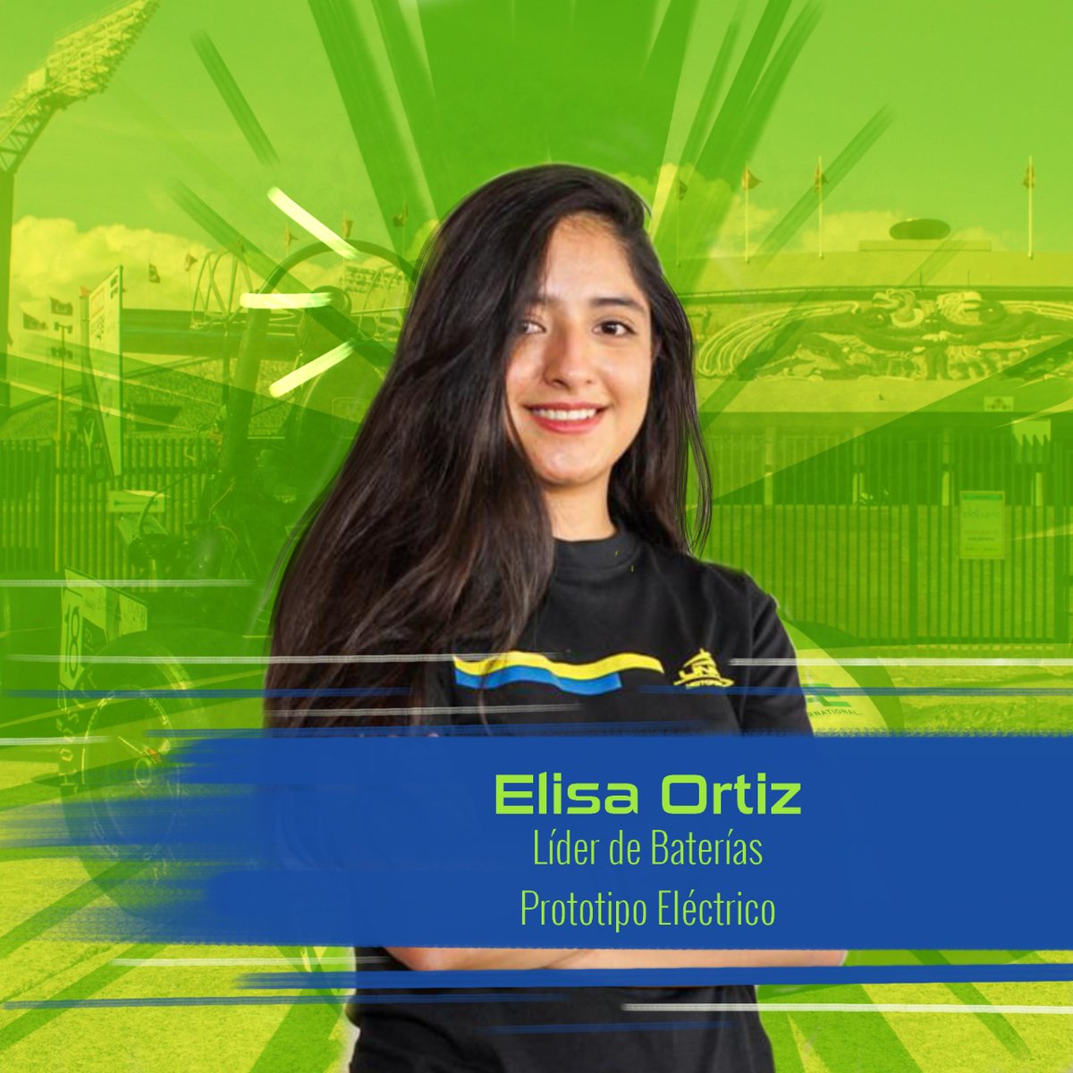 UNAMMotorsports's tweet photo. ¿Sabías qué...?

Elisa es nuestra líder de Baterías del EV en esta Temporada 2021.

#SeComo Eli y forma parte del equipo

#NeverStop #UNAM #Motorports #FSAE #AprenderHaciendo #EscuderiaUM #GOYA #MujeresEnLaIngenieria https://t.co/hnfCnAukZu https://t.co/JDDQsB3r50 https://t.co/98bwapI4Ri