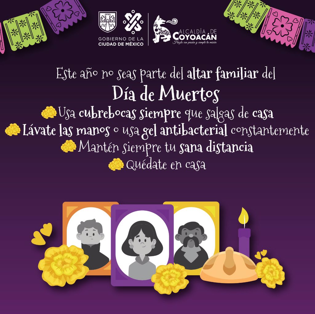 Salva tu vida y la de los demás, recuerda que tú puedes hacer la diferencia quedándote en casa y siguiendo todas las medidas sanitarias para evitar la propagación de #COVID19.
#ProtégeteYProtegeALosDemás
#QuédateEnCasa https://t.co/KFASVQfbgu