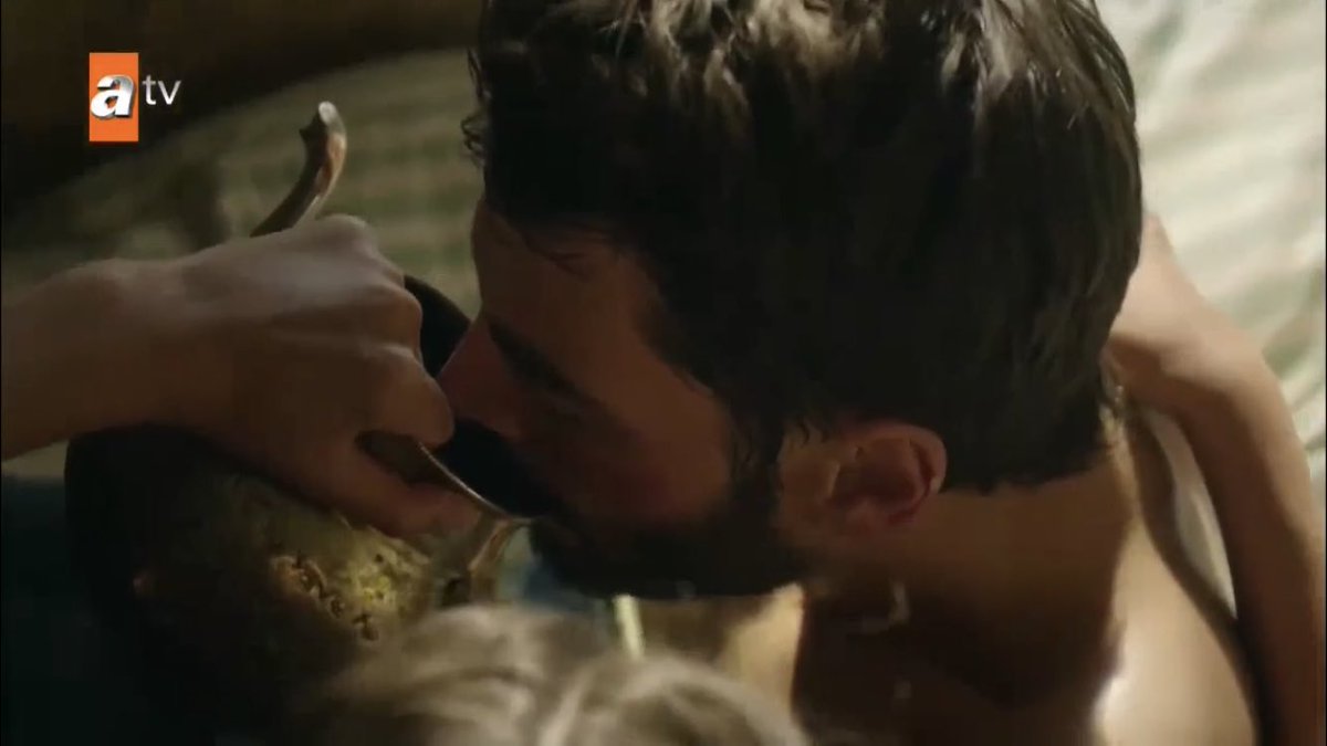 she’s gonna nurse him back to health with her own two hands she’s a wife, she’s a survival expert, she’s a nurse, she’s a doctor, she does it all   #Hercai   #ReyMir