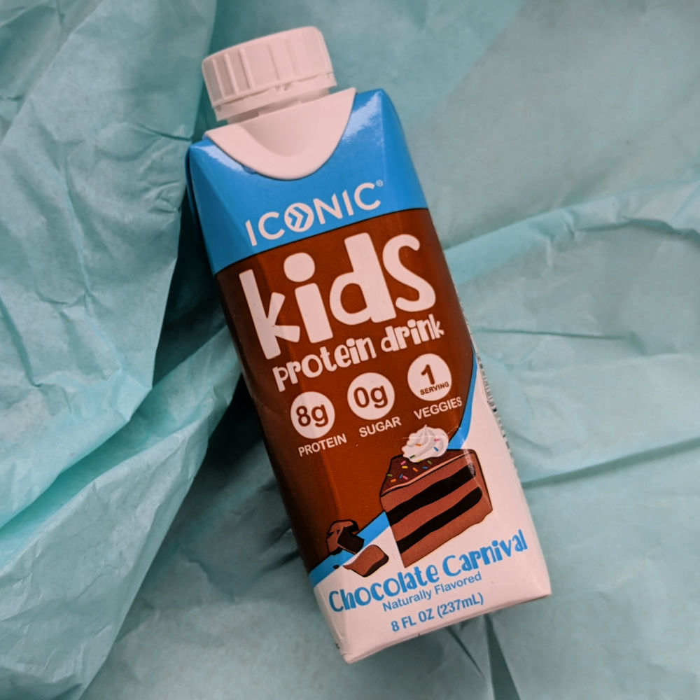 valerie2350's tweet photo. ad: Chocolate Iconic Kids protein drinks have zero sugar and taste delicious! https://t.co/AA048kdPNB #NewHopeBloggerBox @newhopenetwork @drinkiconic #glutenfree https://t.co/mPHB0WWhkt