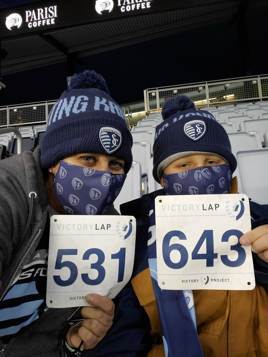 peeneenut's tweet image. First SKC game with my favorite boy!! 💙⚽️💙⚽️
@SportingKC 
#victoryproject #victorylap