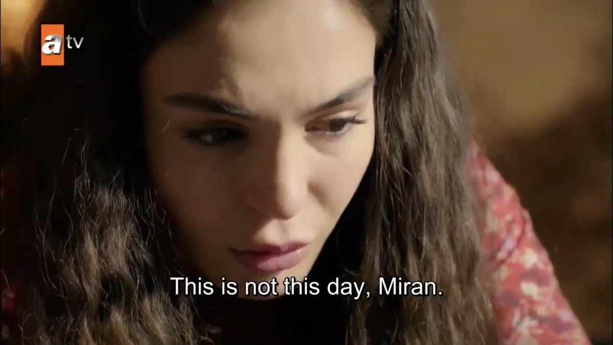 do you ever cry because making promises has always been a miran thing for most of the time, but now here we have reyyan promising that he will not die and that they will live their lives to the fullest together? because i do  #Hercai  #ReyMir