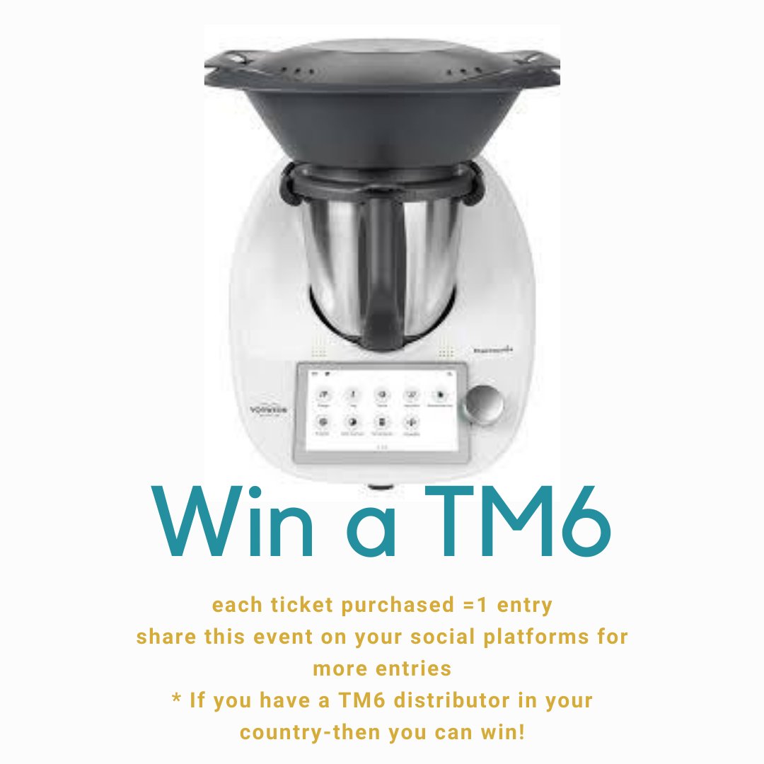 WIN A TM6!  Get your ticket to ThermoVention and be in the draw to win a brand spanking new TM6.

The world's first online Thermomix convention starts in just a few days.  Watch live from 27-19th October or the replay anytime.  
👉🏽Click here: thermovention-2020.heysummit.com/?sc=zi6ZwAQL&a…