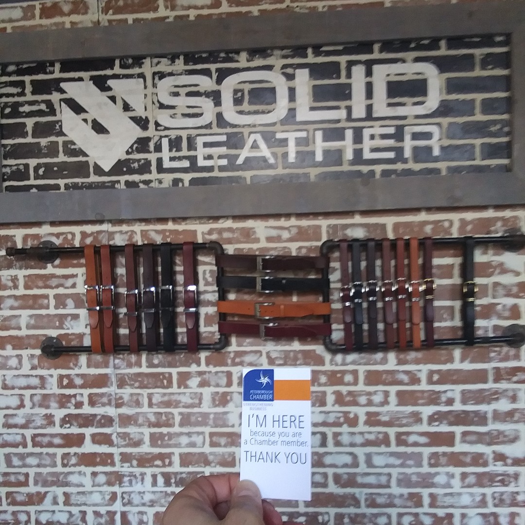 ptbochamber's tweet image. I&apos;m here Solid Leather Celebrating #SmallBusinessWeek2020!!! 

#LoveLocalPtbo #StrengtheningBusiness #StrengtheningCommunity