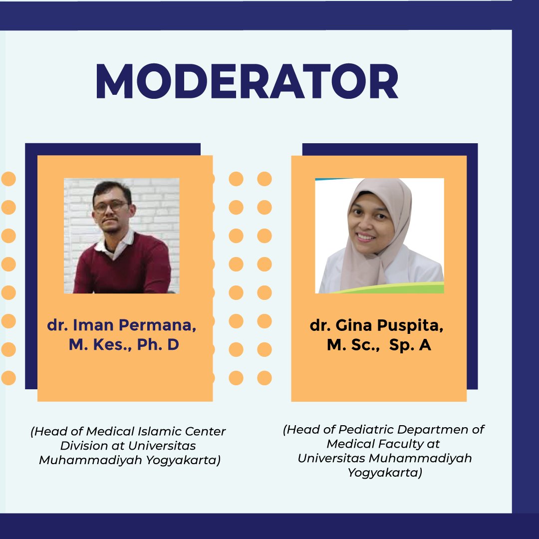 49th Contuining Medical Education
Universitas Muhammadiyah Yogyakarta
Present :
CHILDREN : CLINICAL UPDATE in PEDIATRIC DURING PANDEMIC ERA

SAVE THE DATE !!
🗓 Sabtu, 7 November 2020
💻 ONLINE VIA ZOOM
🎫 Rp50.000

AYO DAFTAR SEKARANG JUGA !!
bit.ly/cmeumy49