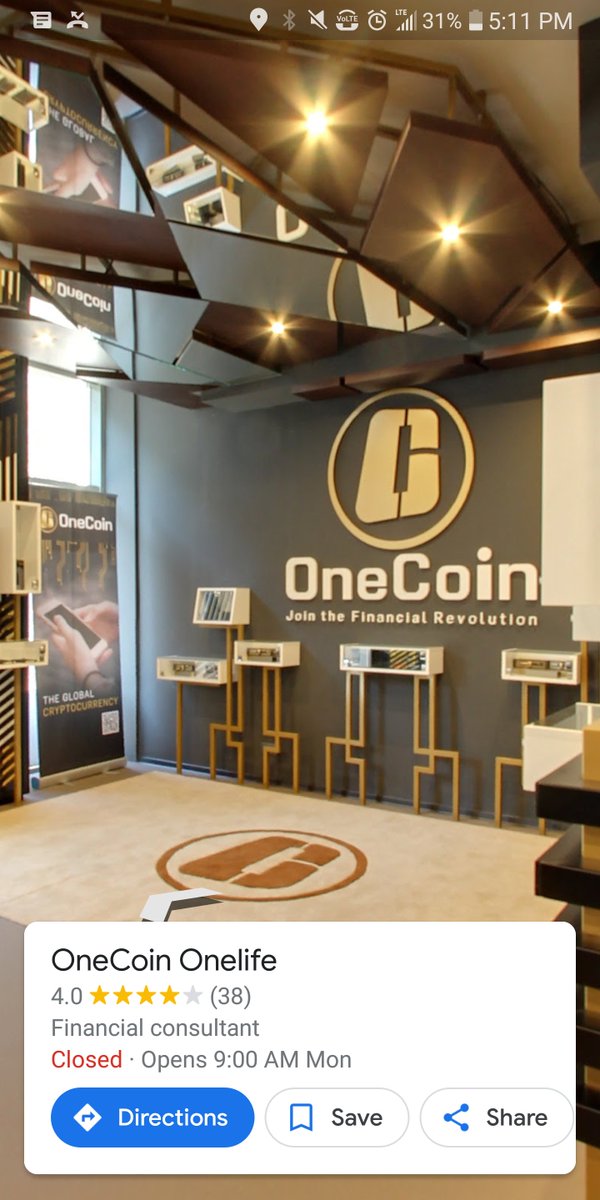 DavidNicula3's tweet photo. @JamieJBartlett I keep replaying the series since you haven't released anything new, it's that's captivating. I pick up new details every time. Did you know there's a 3d virtual tour of the Onecoin office in Bulgaria on Google maps? Place looks nuts. https://t.co/0wHVHPtCSM