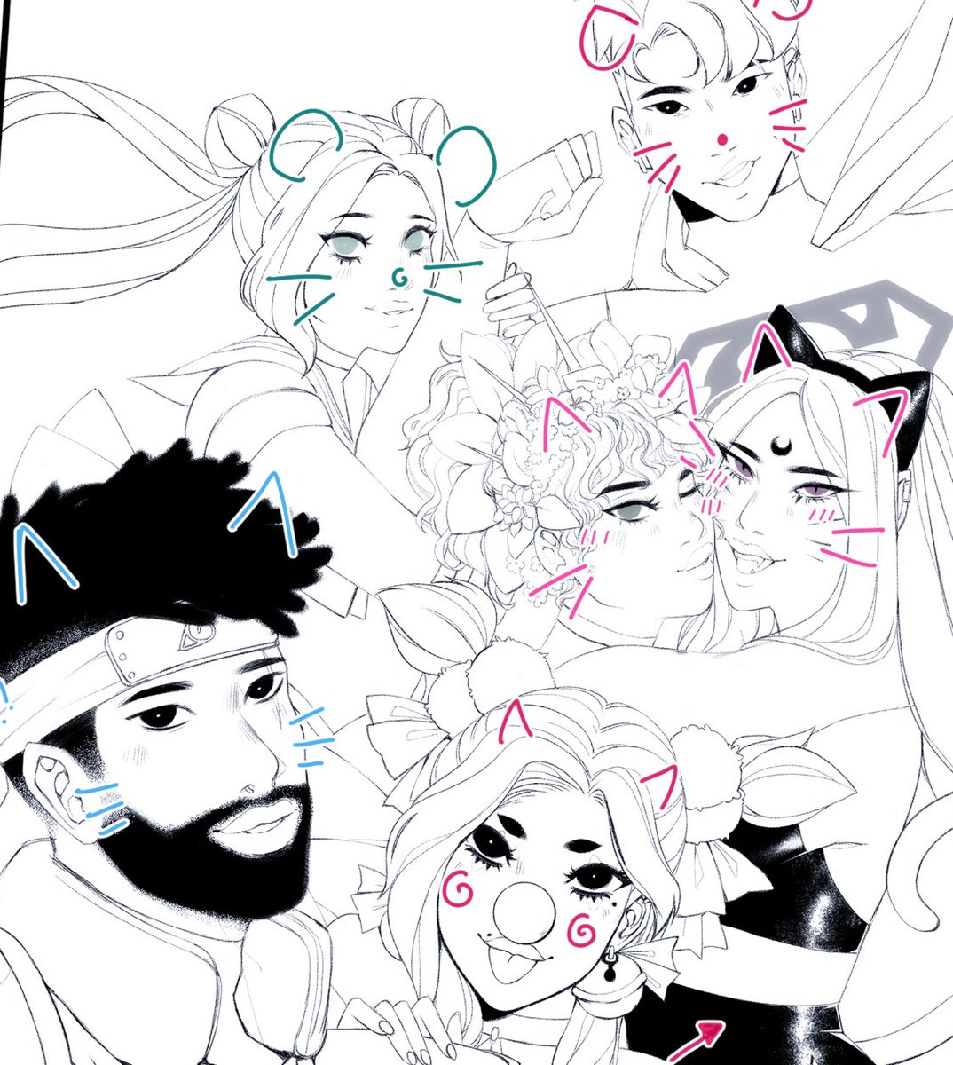 pray that i can finish this by halloween ;;;A;;;✨ 