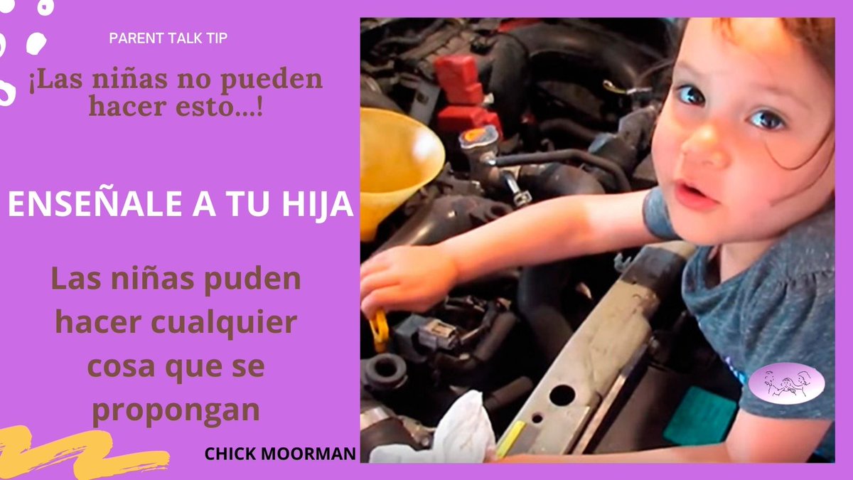 parenttalkcun's tweet photo. Tu hija puede aprender hacerlo, tú puedes enseñarle #parenttalk #parenting #parenttalktip #MAMA #Papa #hijos #familias #comunicacionresponsable #consejos #consejosparapapas #consejosparamamas #parenttalkcun #theparentalksystem #FelizSabado https://t.co/9m3p1Vi5Wv