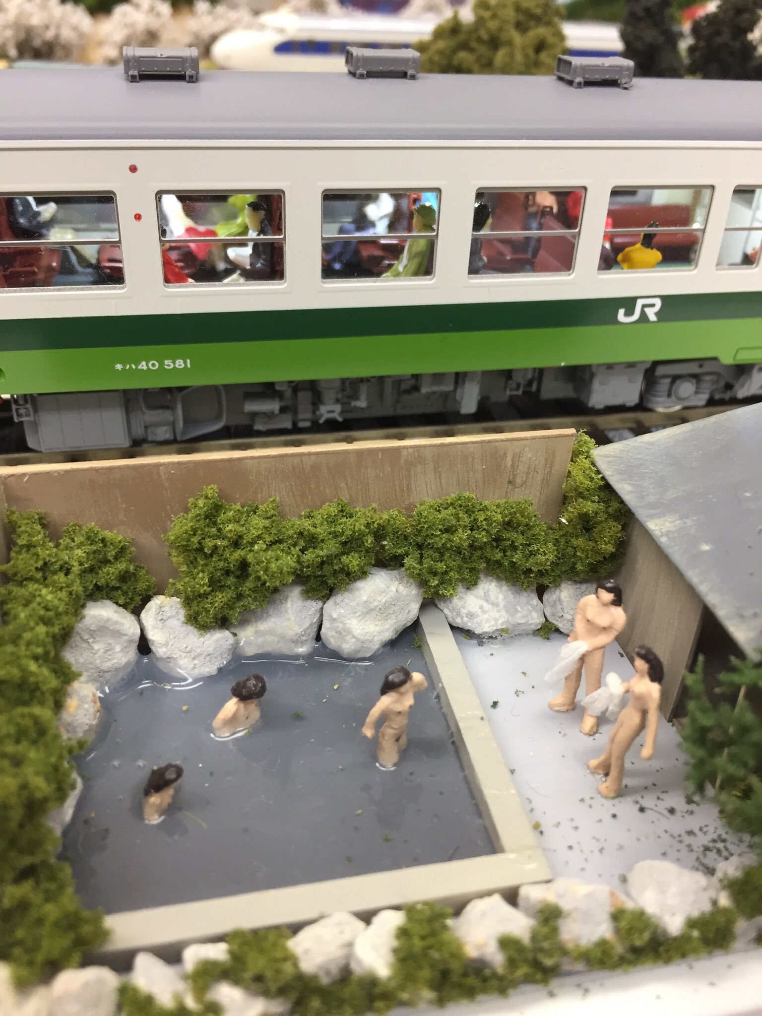 まとめ買い】 露天風呂のジオラマ - www.sit.com.py