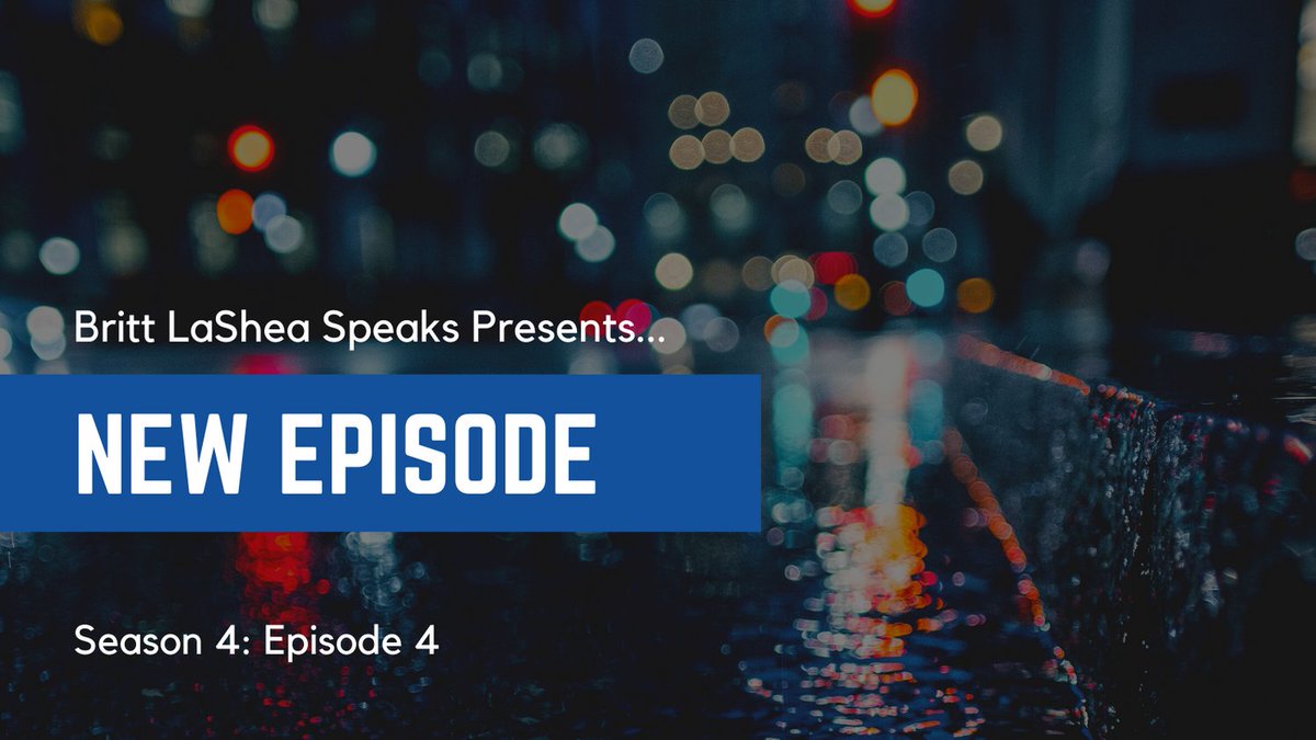 britt_speaks's tweet photo. We are on a roll 4 weeks in a row posting. Episode for is up for your listening pleasure

https://t.co/yrl6yjGyZc

#brittlasheaspeaks #newpodcastepisode #podcast https://t.co/AIg4z2WVLx