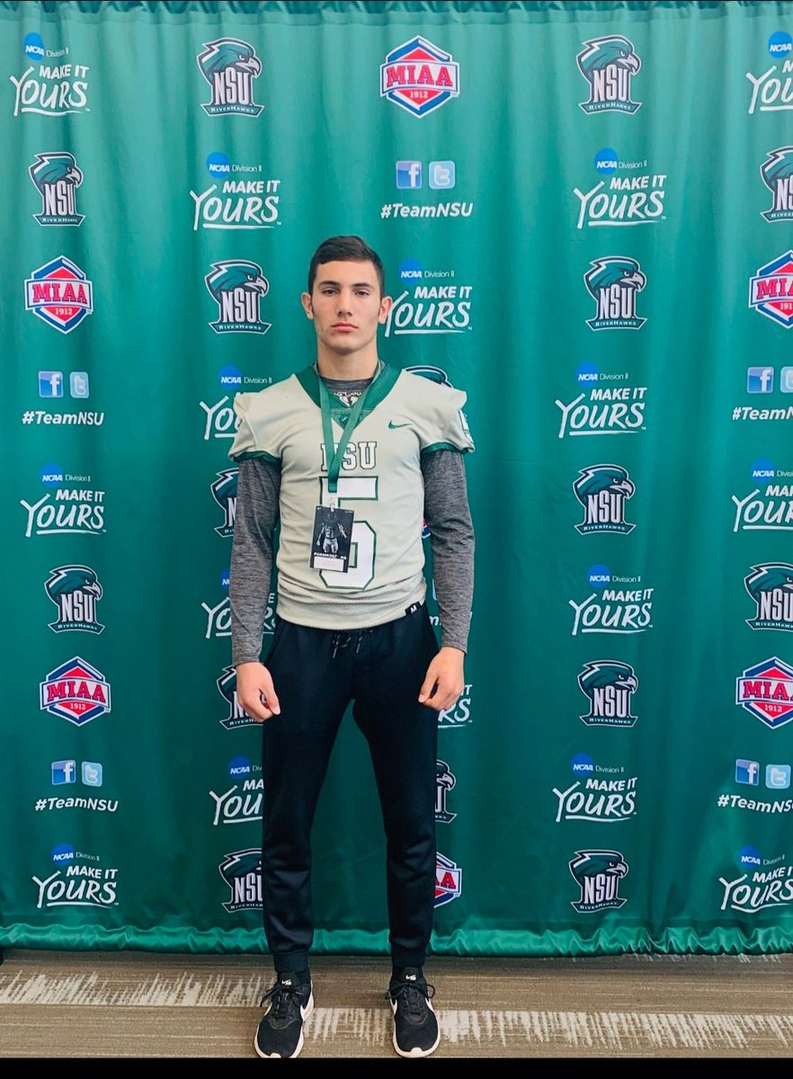 Enjoyed getting to visit NSU and watching the team scrimmage.@CoachRichNSU <a href="/NSU_Football/">Northeastern State Football</a>