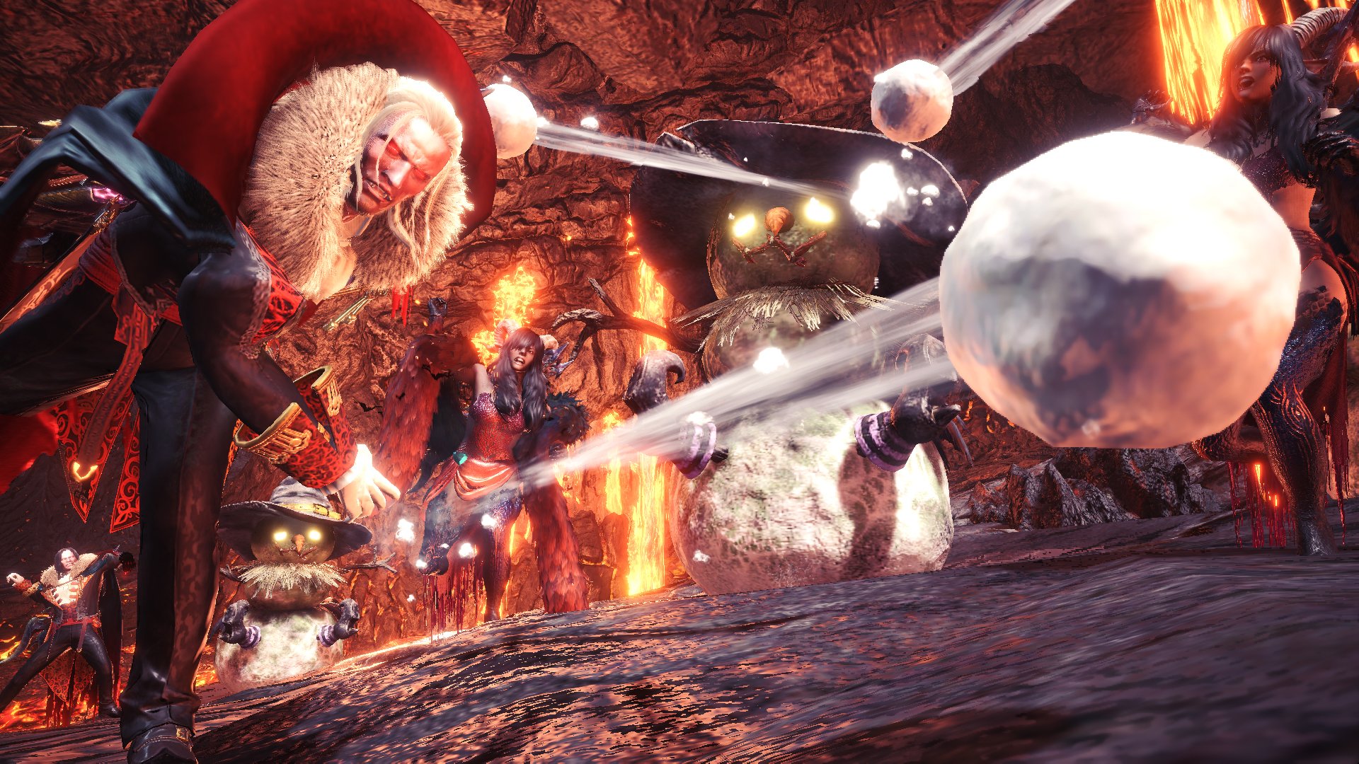 モンスターハンターワールド アイスボーン公式 セリエナ祭 ホラーナイト 期間限定開催 豪華な限定装備も登場 防具 Ex魔界ノ主a シリーズ オトモ装備 Ex怪物ネコa シリーズ アステラ祭 セリエナ祭に参加し ホラーナイトチケット ホラー